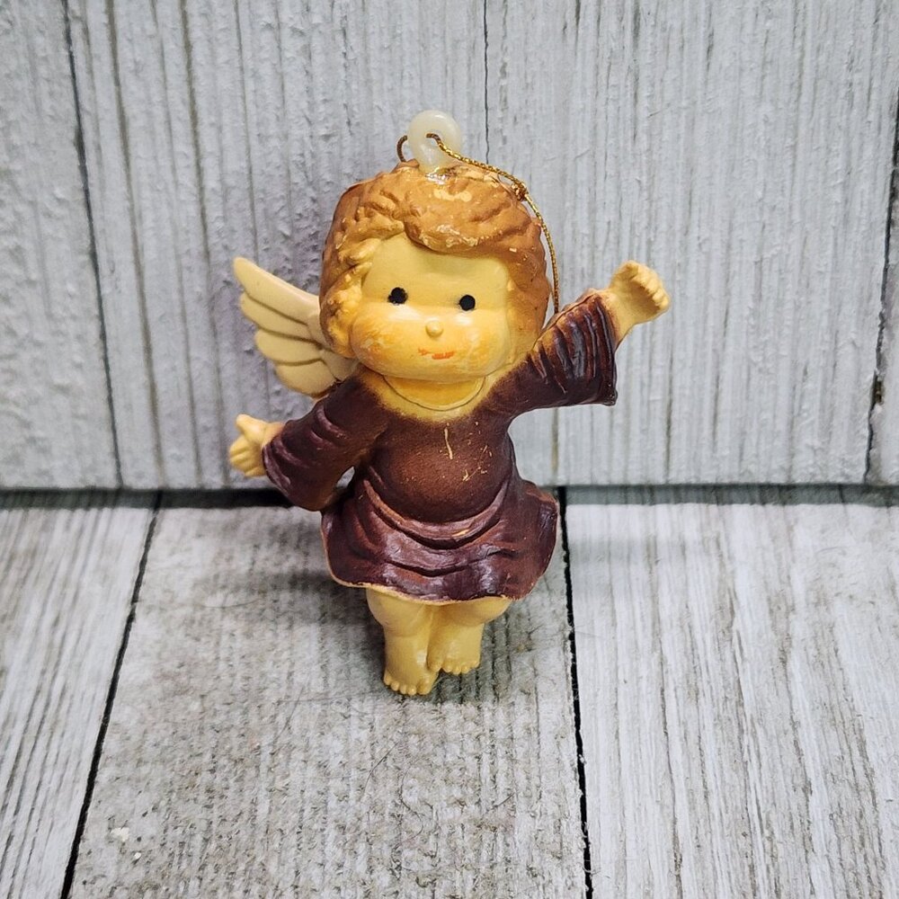 Vintage Angel Ornament Plastic Nostalgia Christmas Holiday